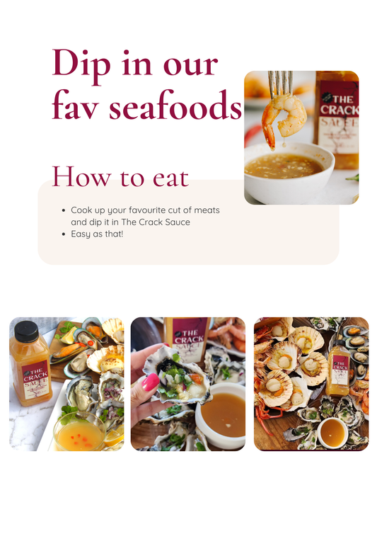 Dip your fav seafoods